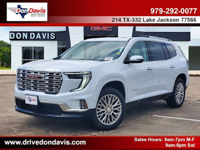 2026 GMC Acadia